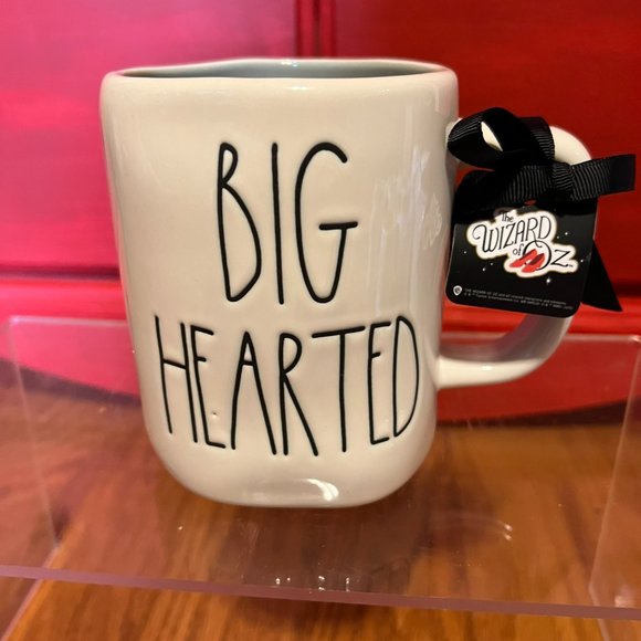 Tin Man Wizard of Oz Rae Dunn Mug Big Hearted NWT - Picture 2 of 7